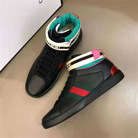 ace sneaker with gucci stripe